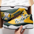 Green Bay Packers J13 SneakersCustom Shoes-Gear Wanta