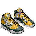 Green Bay Packers J13 SneakersCustom Shoes-Gear Wanta