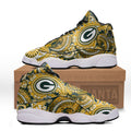 Green Bay Packers J13 Sneakers Custom Shoes-Gear Wanta