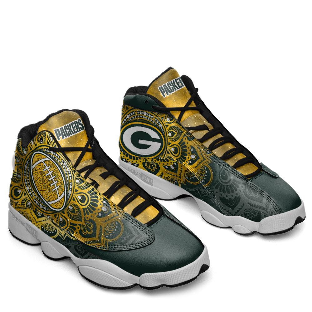 Green Bay Packers J13 Sneakers Custom Shoes-Gear Wanta