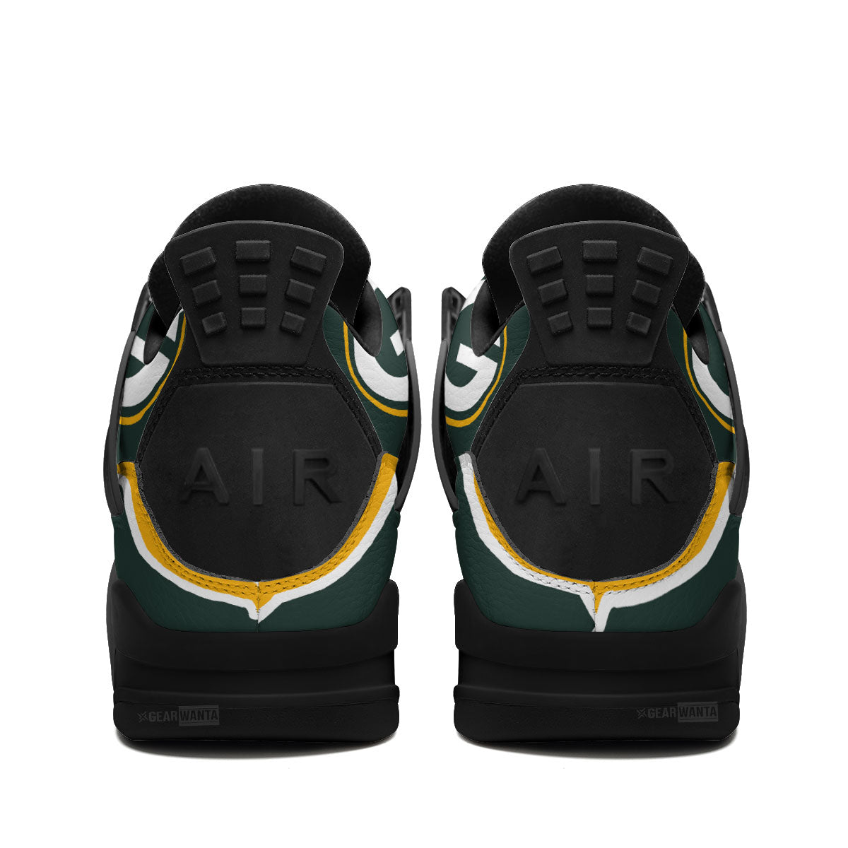 Green Bay Packers Aj4 Sneakers Custom Shoes-Gear Wanta