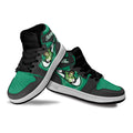 Green Lantern Kids J1 Sneakers Custom Shoes For Kids-Gear Wanta