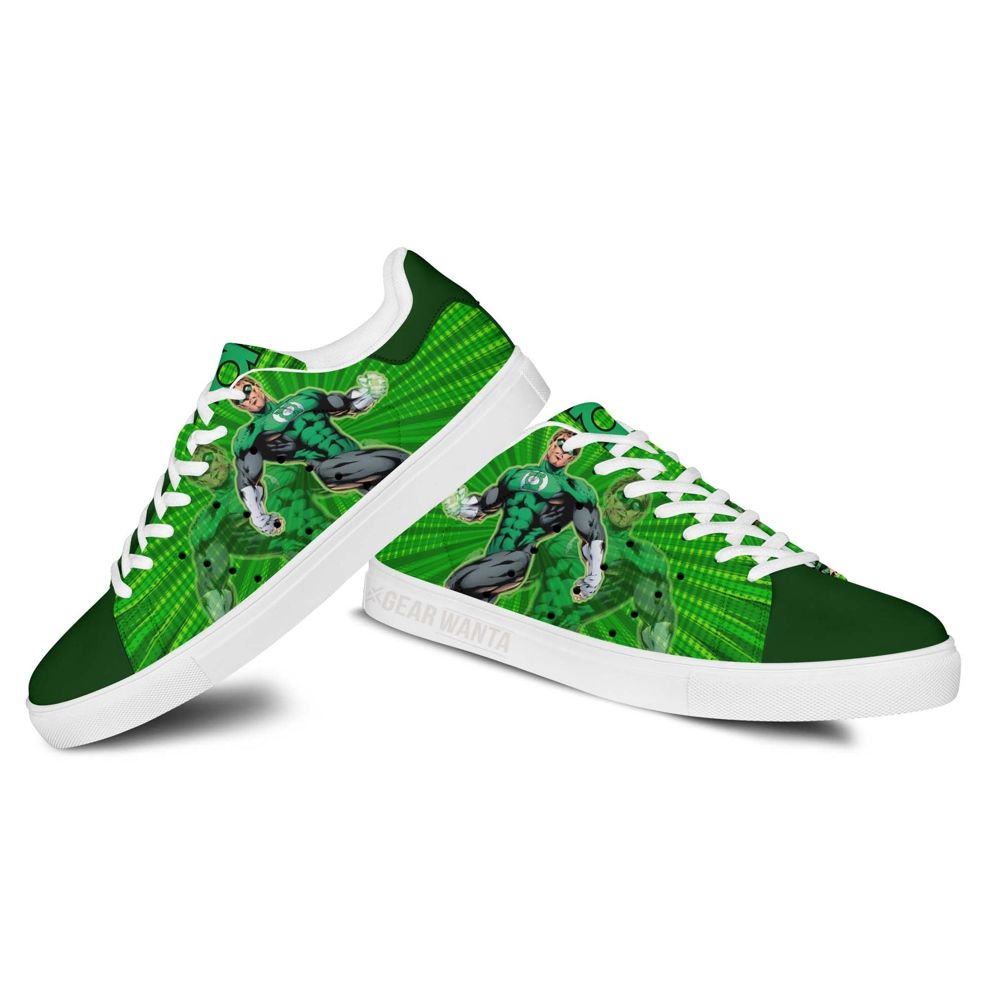 Green Lanturn Stan Shoes Custom Super Heroes Shoes-Gear Wanta