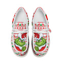 Grinch Christmas Ugly Canvas Loafer Shoes-gearwanta.com