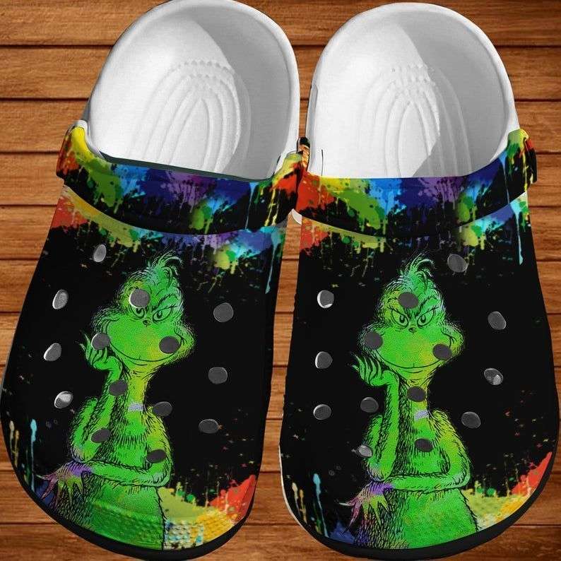 Grinch Clogs Grinch Clogs Custom For Fans
