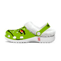 Grinch Face Christmas Fleece Clogs Shoes-Gearwanta.com- 1- -Gearwanta.com