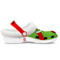 Grinch Fleece Clogs Shoes Christmas-Gearwanta.com- 2- -Gearwanta.com