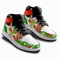 Grinch Kid Sneakers Custom For KidsGear Anime