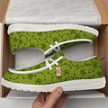 Grinch Pattern Canvas Loafer Shoes-gearwanta.com