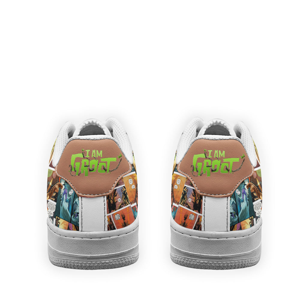 Groot Air Sneakers Custom Superhero Comic Shoes-Gear Wanta