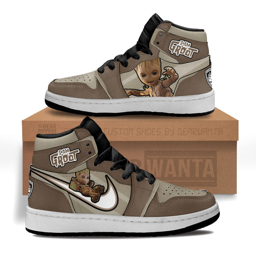 Groot Kid Sneakers Custom-Gear Wanta