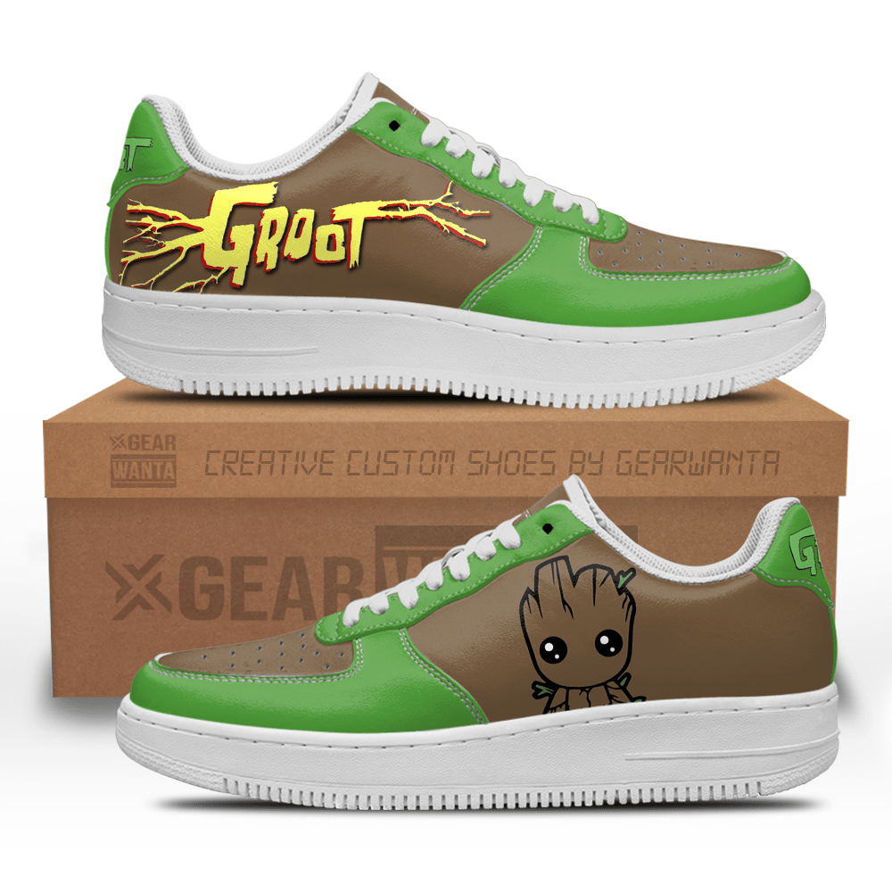 Groot Super Hero Custom Air Sneakers QD22-Gear Wanta