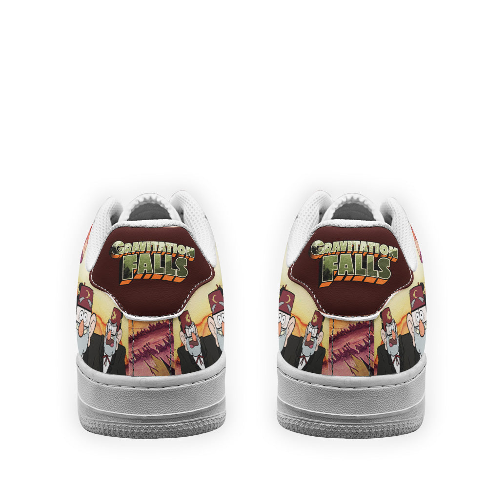 Grunkle Stan Gravity Falls Air Sneakers Custom Cartoon Shoes-Gear Wanta