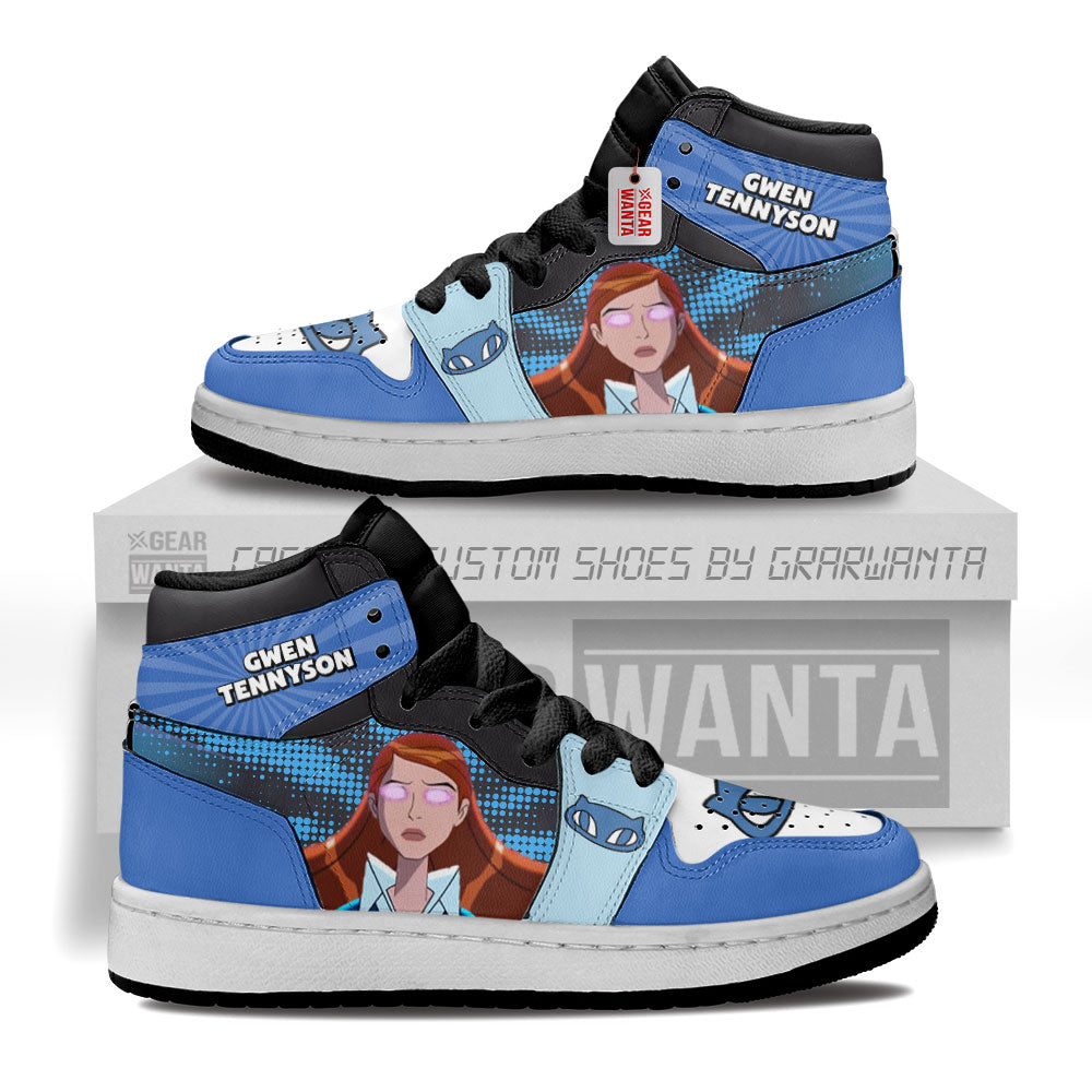 Gwen Tennysontif Kid J1s Sneakers Cartoon Collection - Gearwanta.com