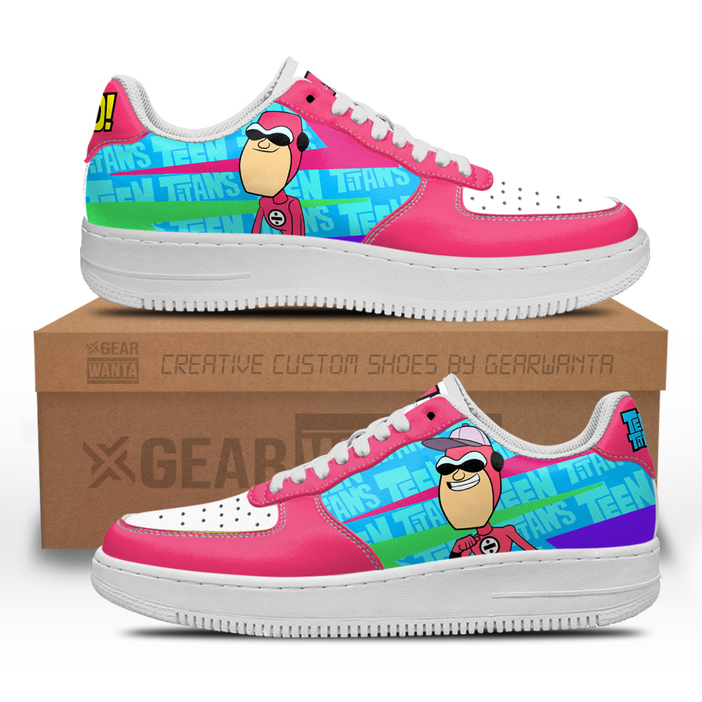 H.I.V.E. Five Air Sneakers Custom Teen Titan Go Cartoon Shoes-Gear Wanta
