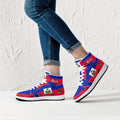 Haitian Flag JD1 High Top Shoes 