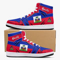 Haitian Flag JD1 High Top Shoes 