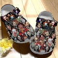 Halloween Just A Girl Who Loves Horror Movies Character Clogs-gearwanta.com