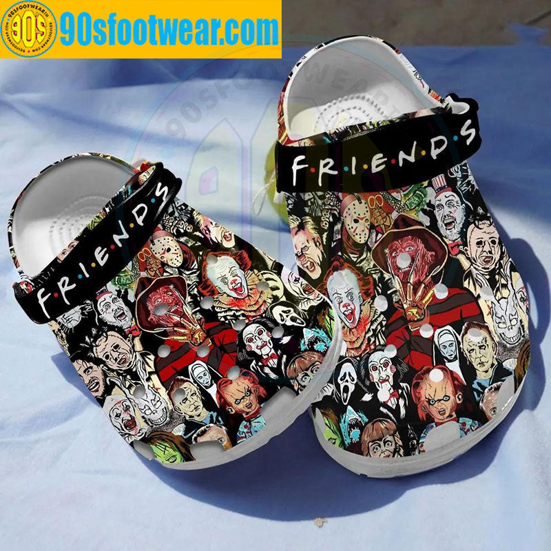 Halloween Movie Friends Killers Horror Characters Classic Clogs-gearwanta.com