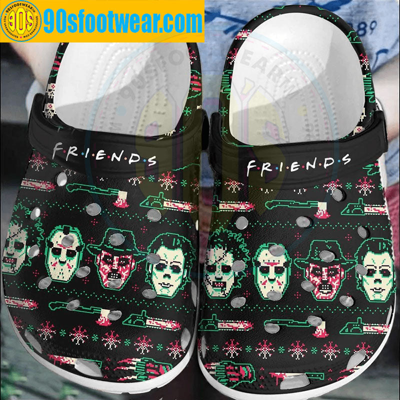 Halloween Movie Friends Killers Horror Characters Ugly Style Classic Clogs-gearwanta.com