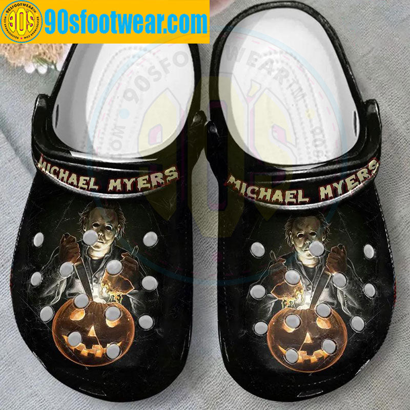 Halloween Movie Horror Michael Myers Classic Clogs-gearwanta.com