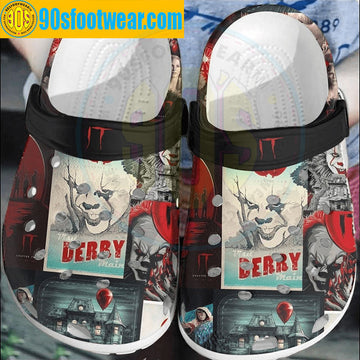 Halloween Movie Pennywise IT Movie Classic Clogs-gearwanta.com