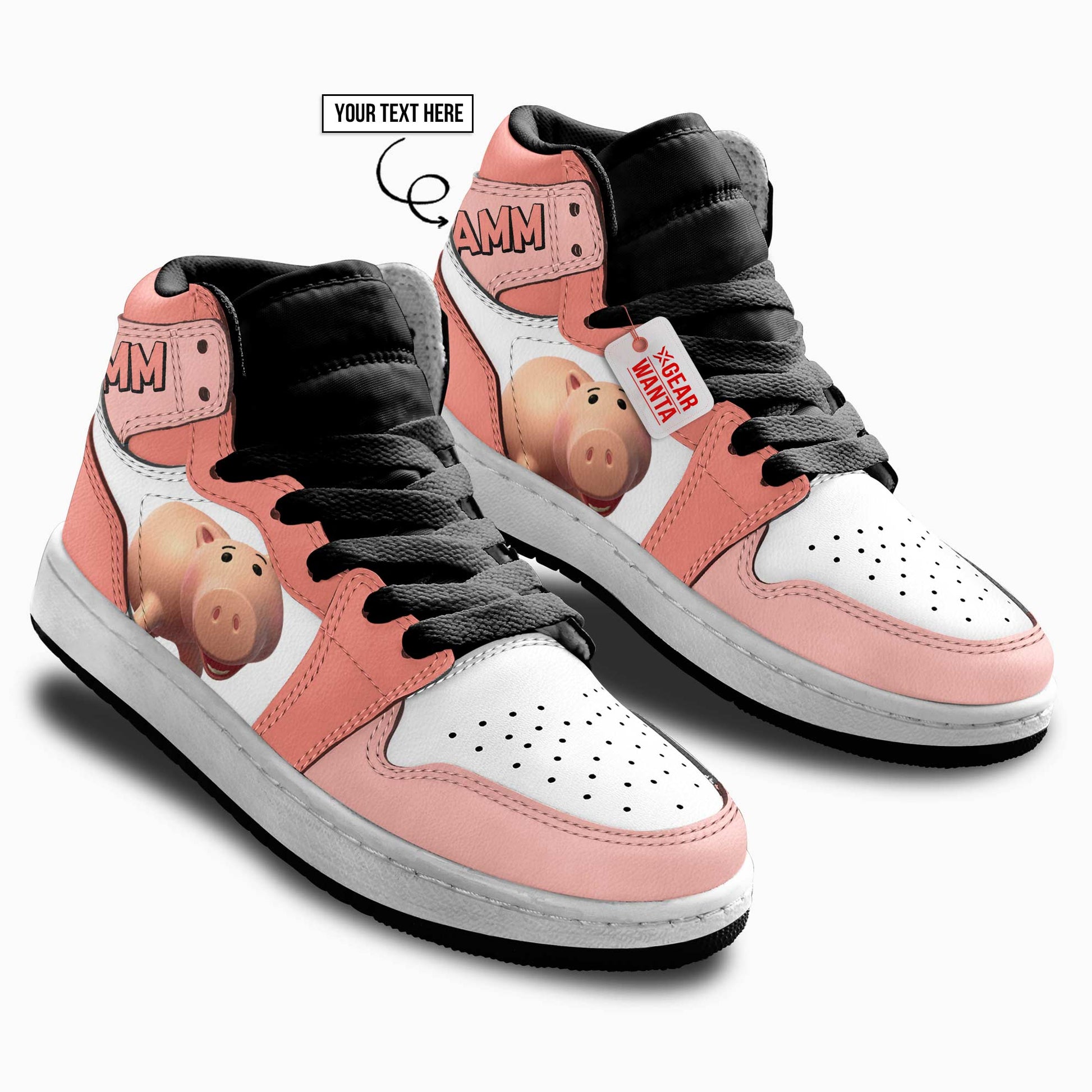 Hamm Kid J1s Sneakers Personalized Cartoon Collection - Gearwanta.com