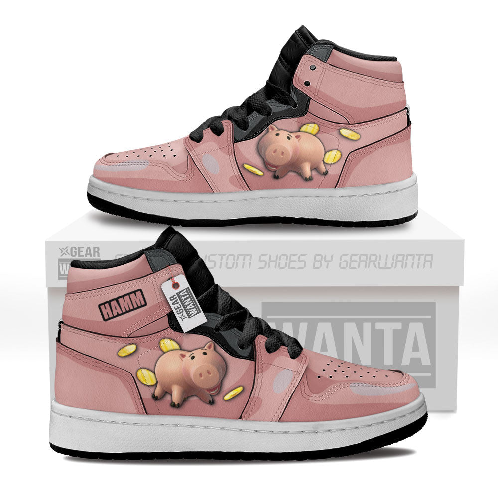 Hamm Piggy Bank Kids Sneakers Custom Shoes For Kid Gearwanta.com