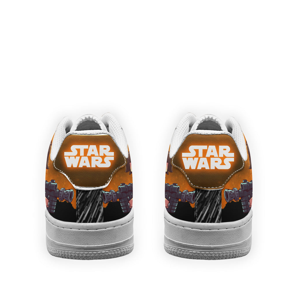 Han Solo Air Sneakers Custom Star Wars Shoes-Gear Wanta