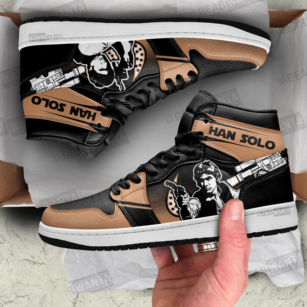 Han Solo Star Wars Shoes Custom Gifts Idea For Fans TT26-Gear Wanta