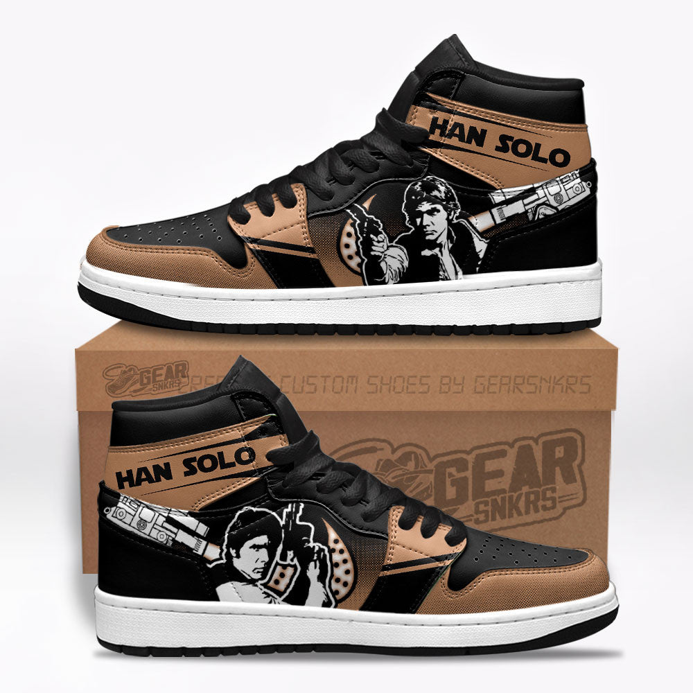 Han Solo Star Wars Shoes Custom Gifts Idea For Fans TT26-Gear Wanta