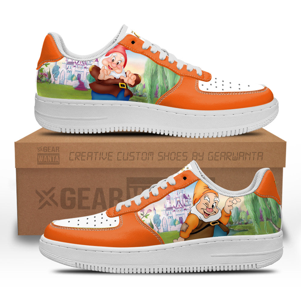 Happy Snow White and 7 Dwarfs Custom Air Sneakers QD12-Gear Wanta