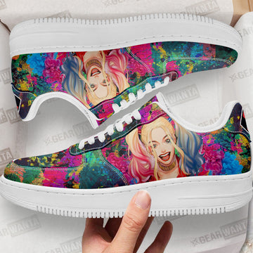 Harley Quinn Air Sneakers Custom For Fans-Gear Wanta