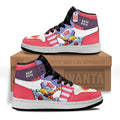 Harp Note Mega Man Kid Sneakers Custom For Kids-Gear Wanta