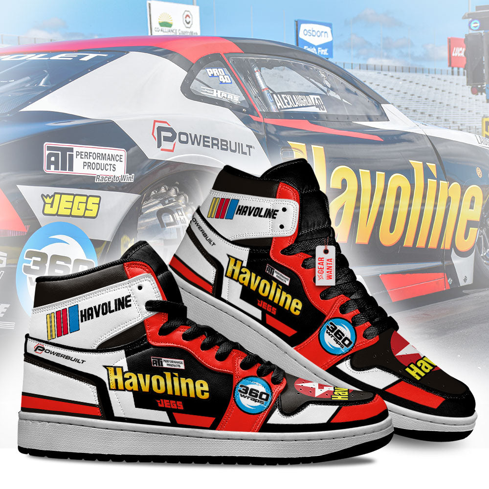 Havoline #20 Car Race J1 Shoes Custom Sneakers For Fans TT07-Gear Wanta