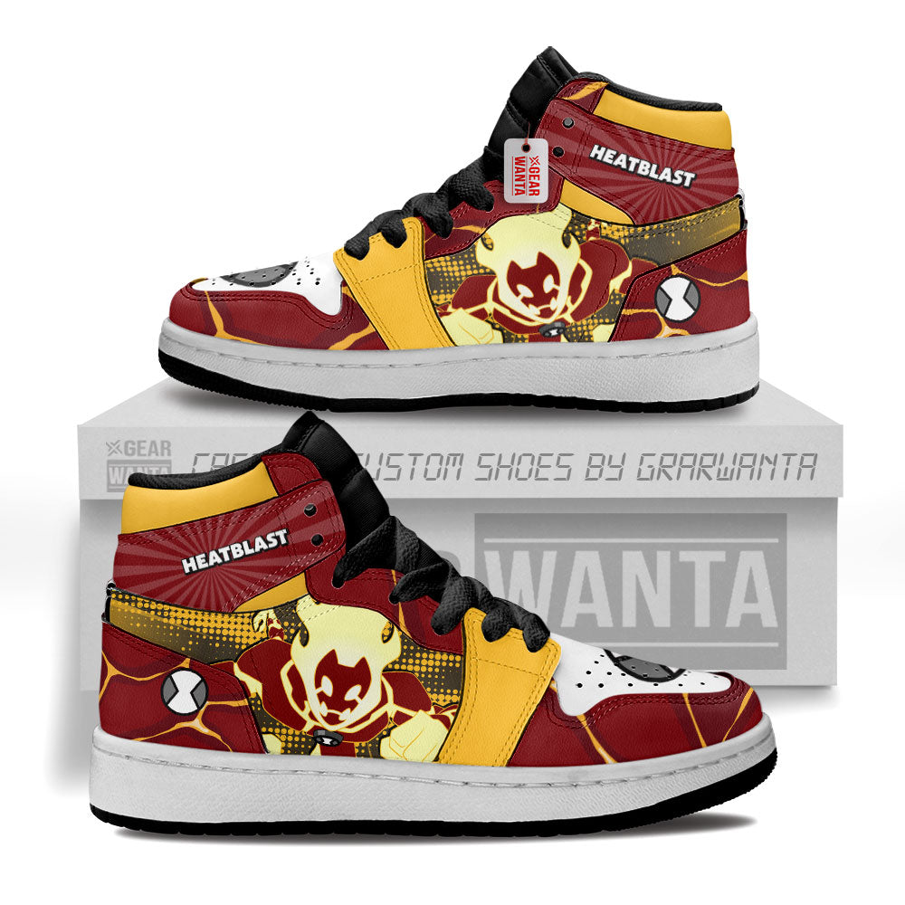 Heatblast Kid J1s Sneakers Cartoon Collection - Gearwanta.com