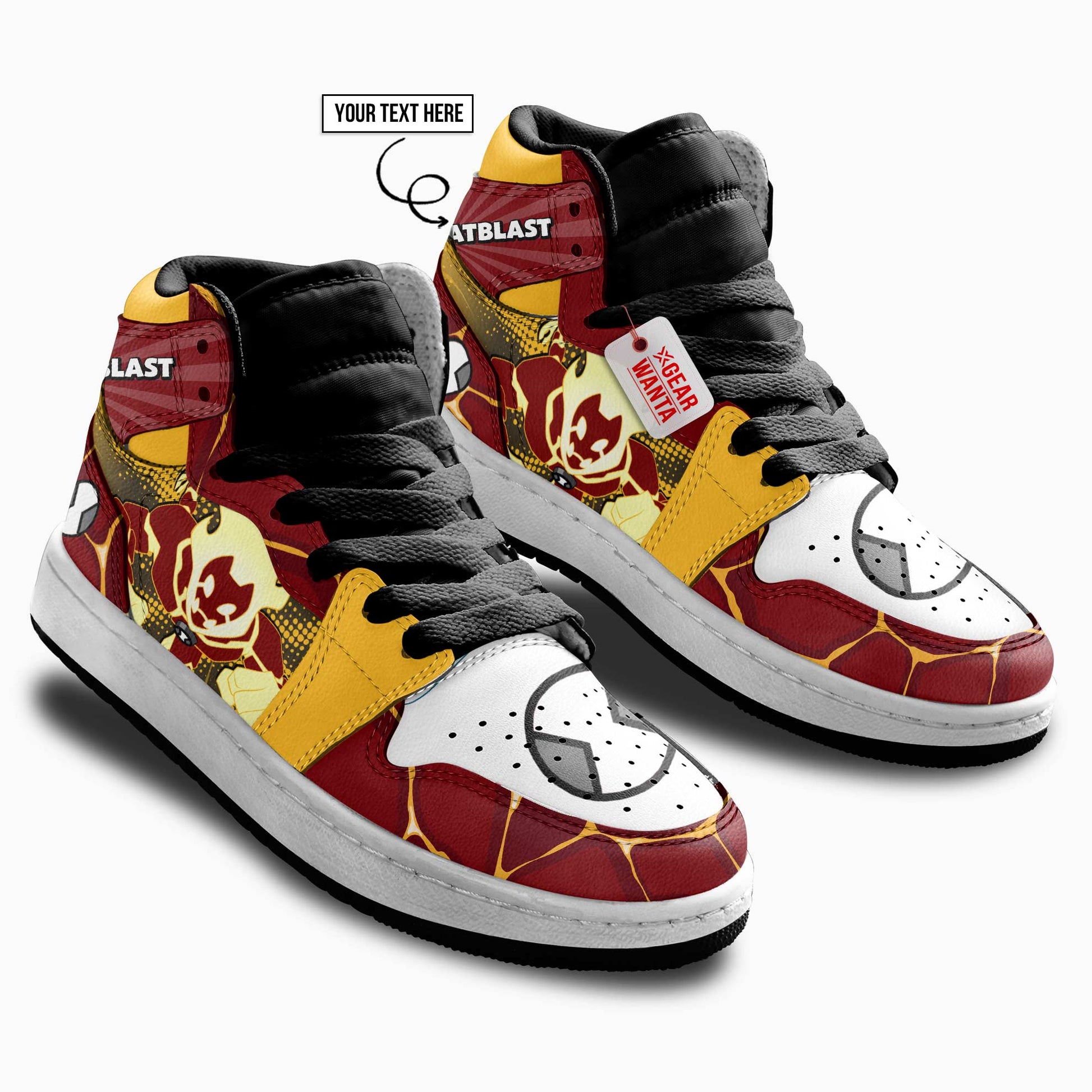Heatblast Kid J1s Sneakers Cartoon Collection - Gearwanta.com