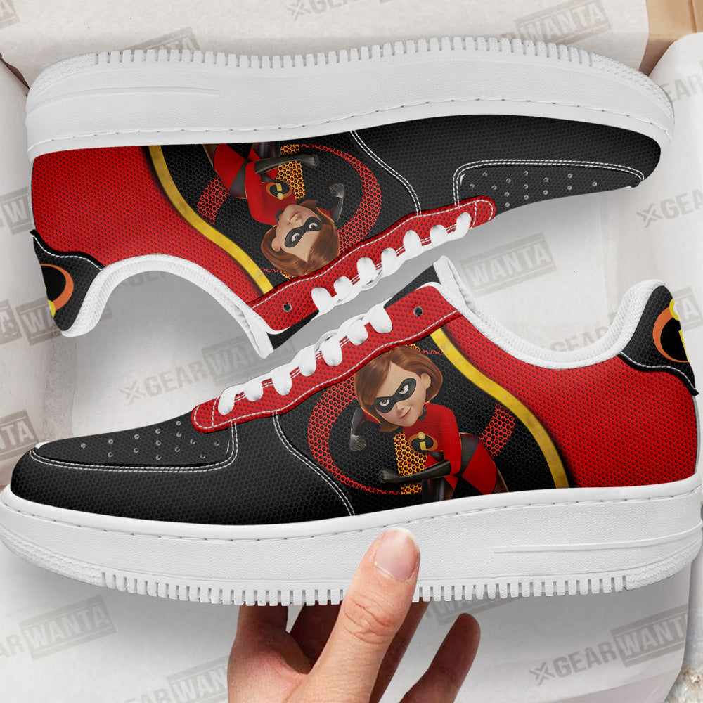 Helen Parr Elastigirl Air Sneakers Custom Incredible Family Cartoon Shoes-Gear Wanta