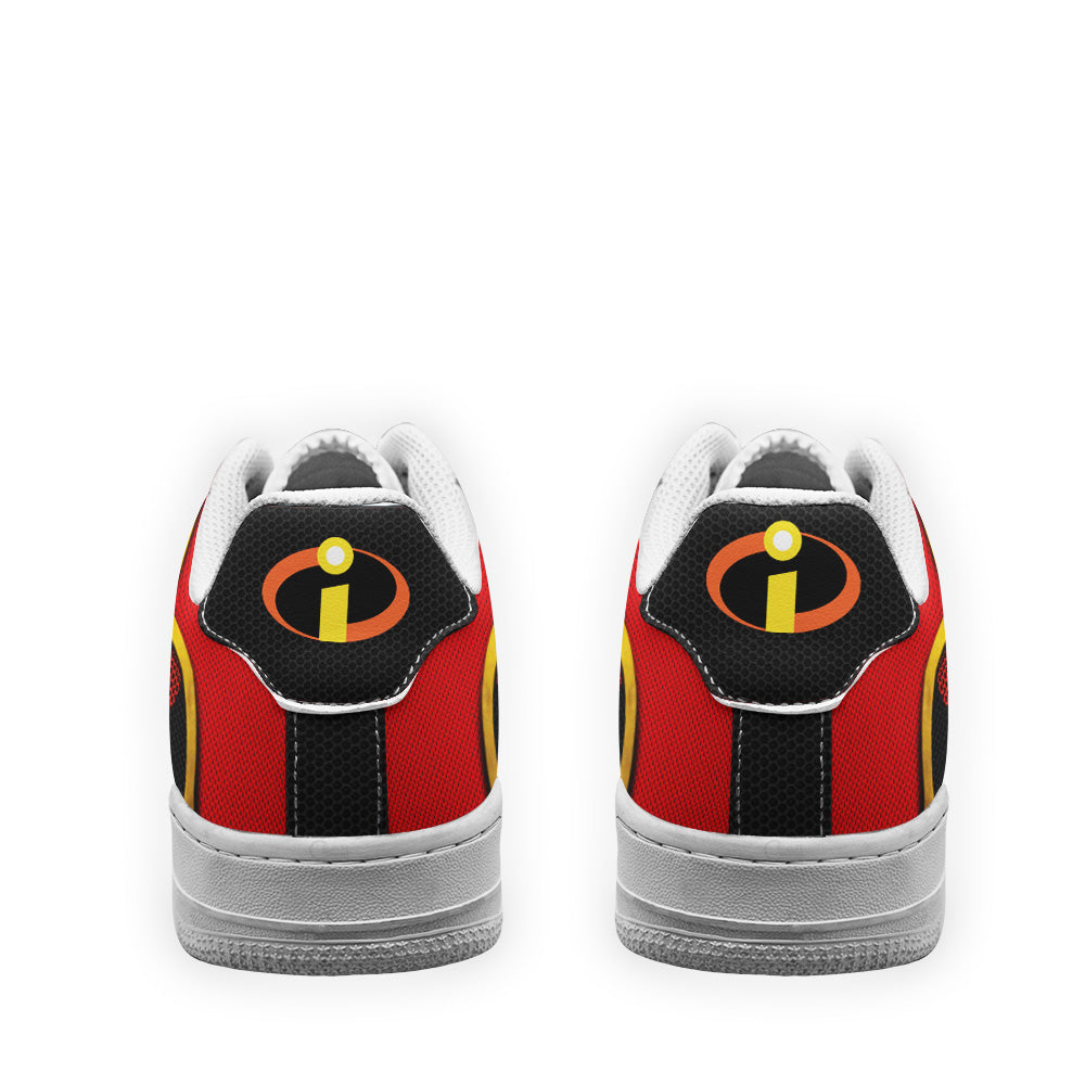 Helen Parr Elastigirl Air Sneakers Custom Incredible Family Cartoon Shoes-Gear Wanta