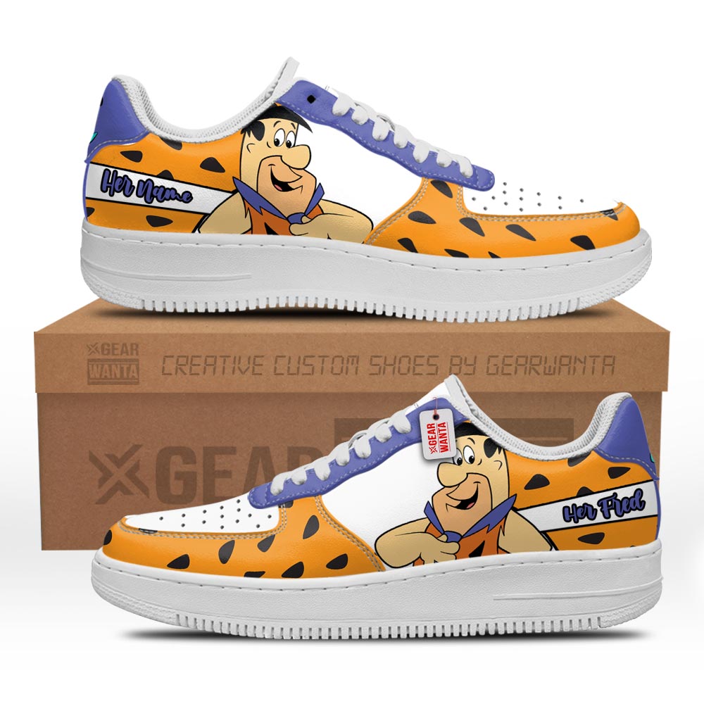 Her Fred Air Sneakers His and Her Personalized Collection Perfectivy