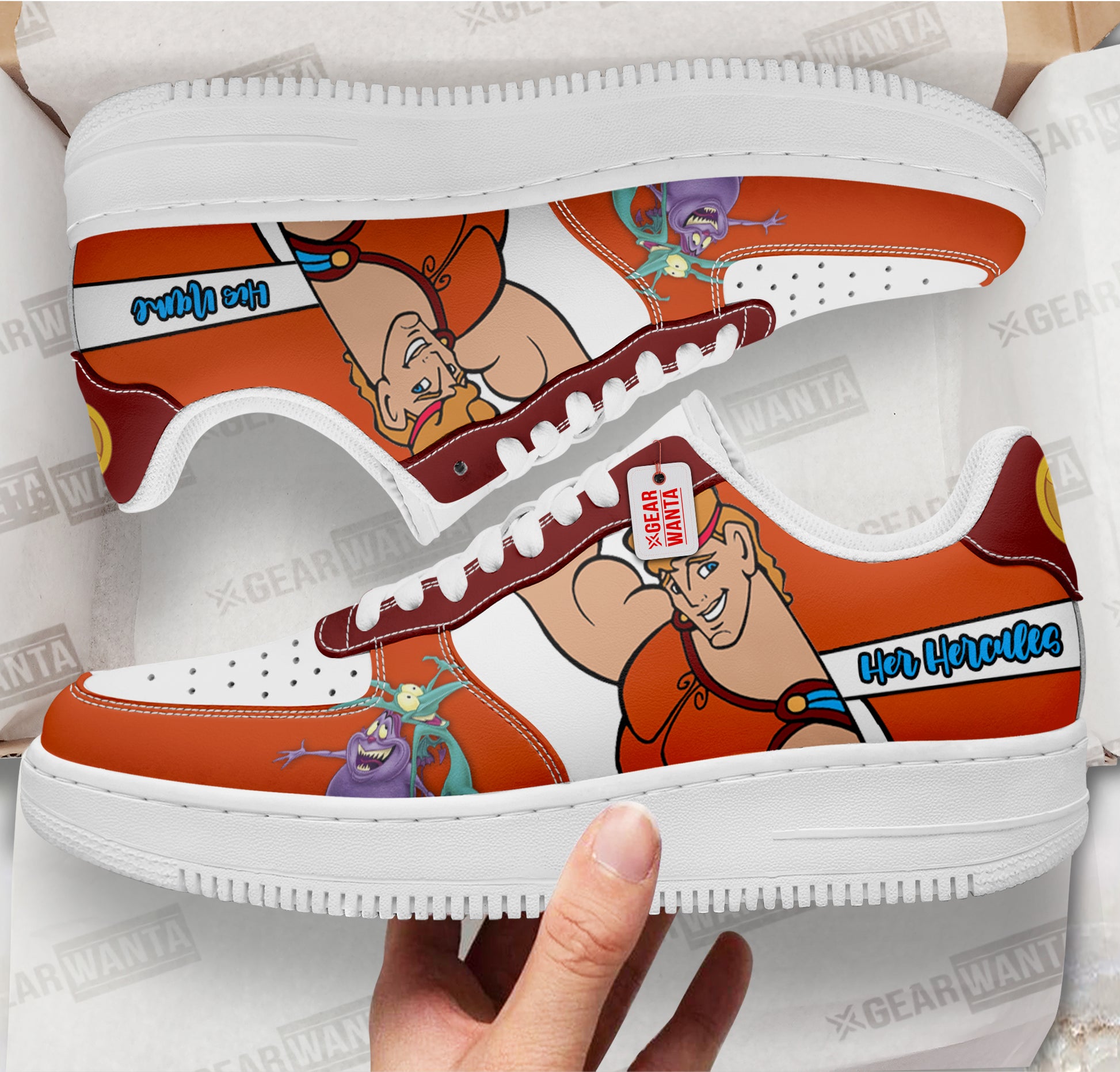 Her Hercules Air Sneakers His and Her Personalized Collection Perfectivy