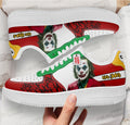 Her Joker Air Sneakers His and Her Personalized Collection Perfectivy