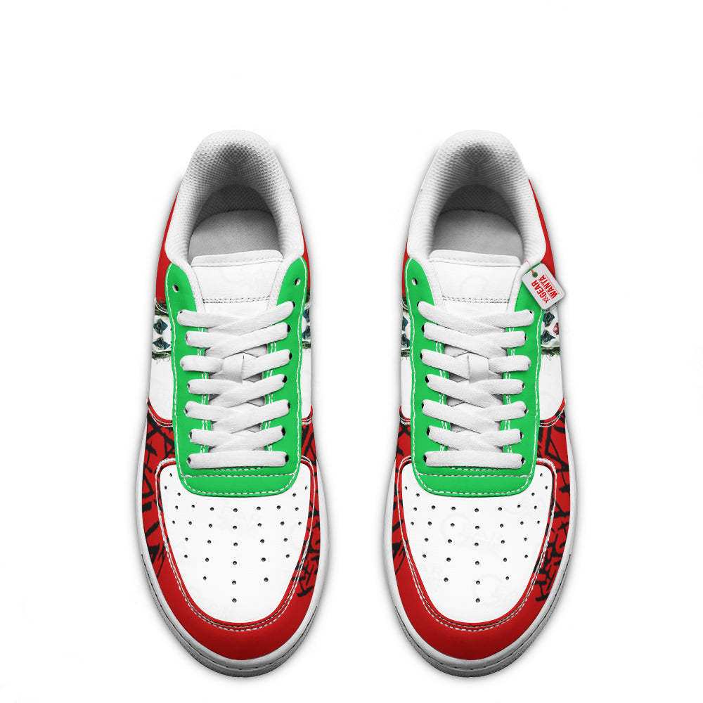 Her Joker Air Sneakers His and Her Personalized Collection Perfectivy