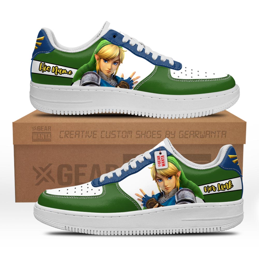 Her Link Air Sneakers His and Her Personalized Collection Perfectivy