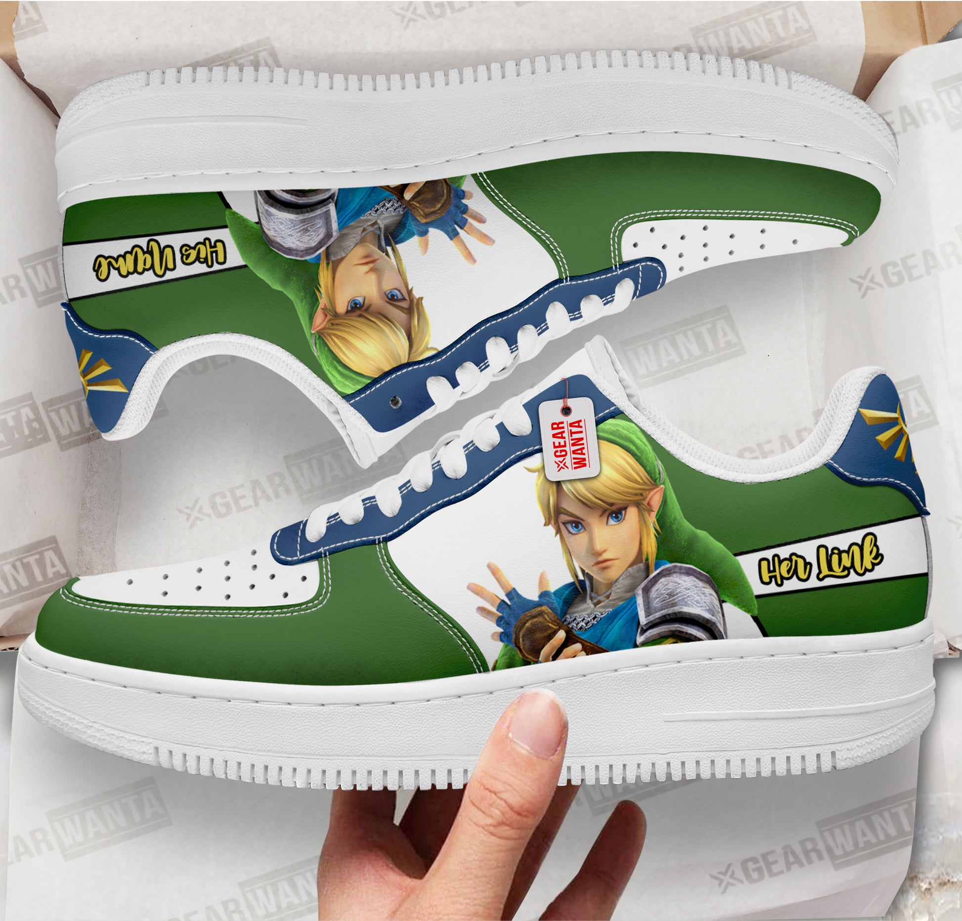 Her Link Air Sneakers His and Her Personalized Collection Perfectivy