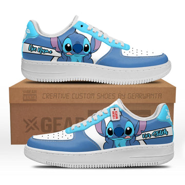 Her Stitch Air Sneakers His and Her Personalized Collection Perfectivy
