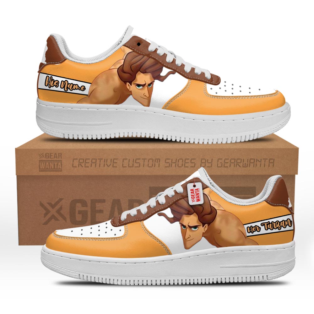 Her Tarzan Air Sneakers His and Her Personalized Collection Perfectivy