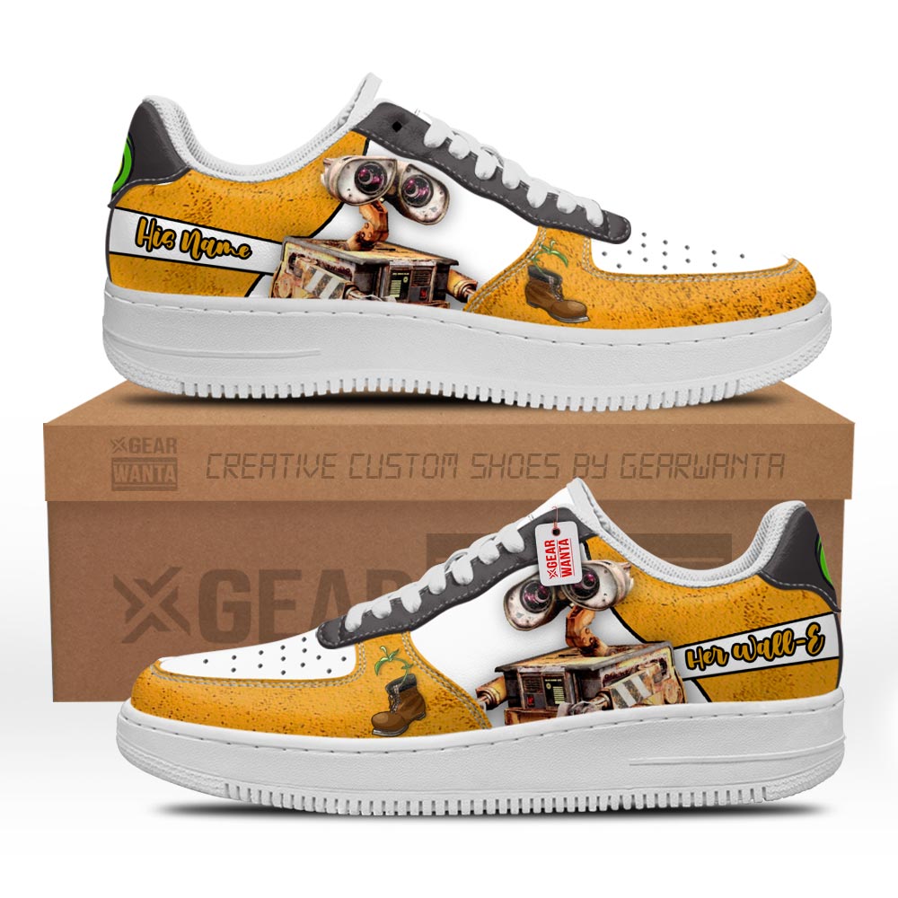 Her Wall-E Air Sneakers His and Her Personalized Collection Perfectivy