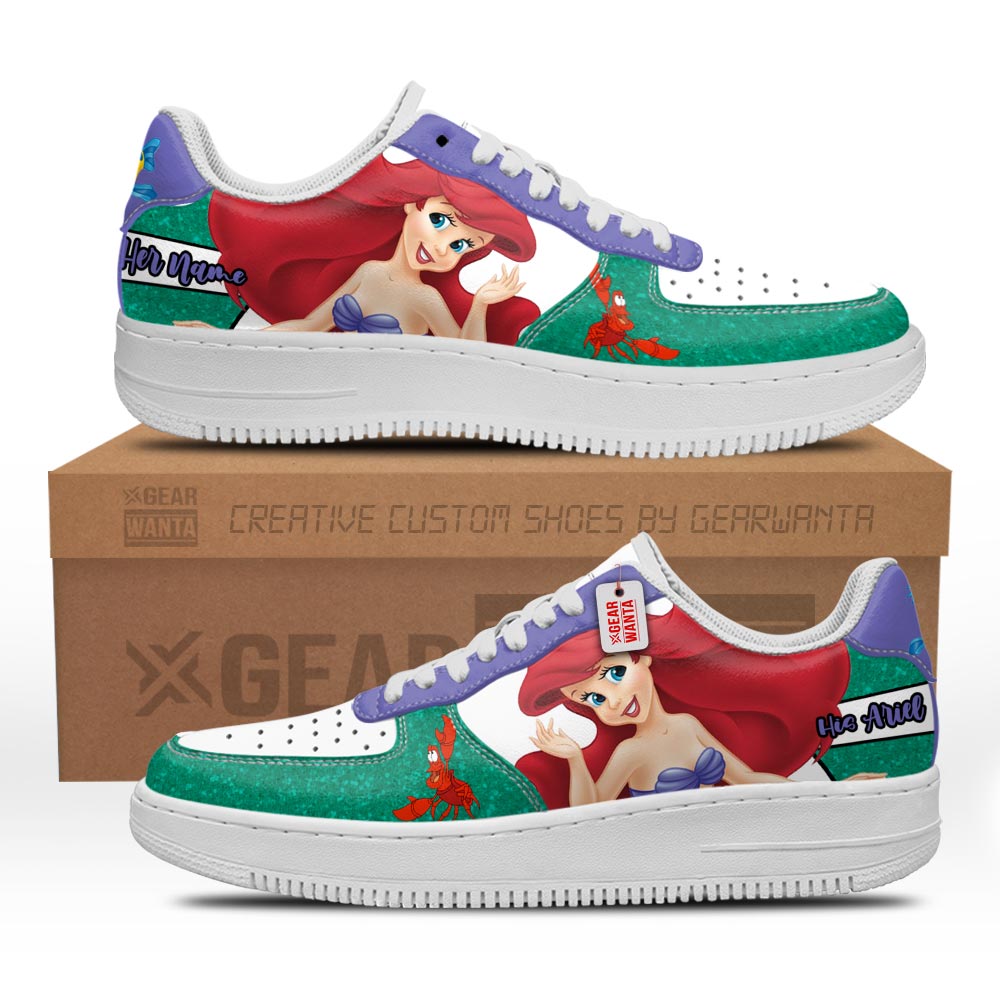 His Ariel Air Sneakers His and Her Personalized Collection Perfectivy