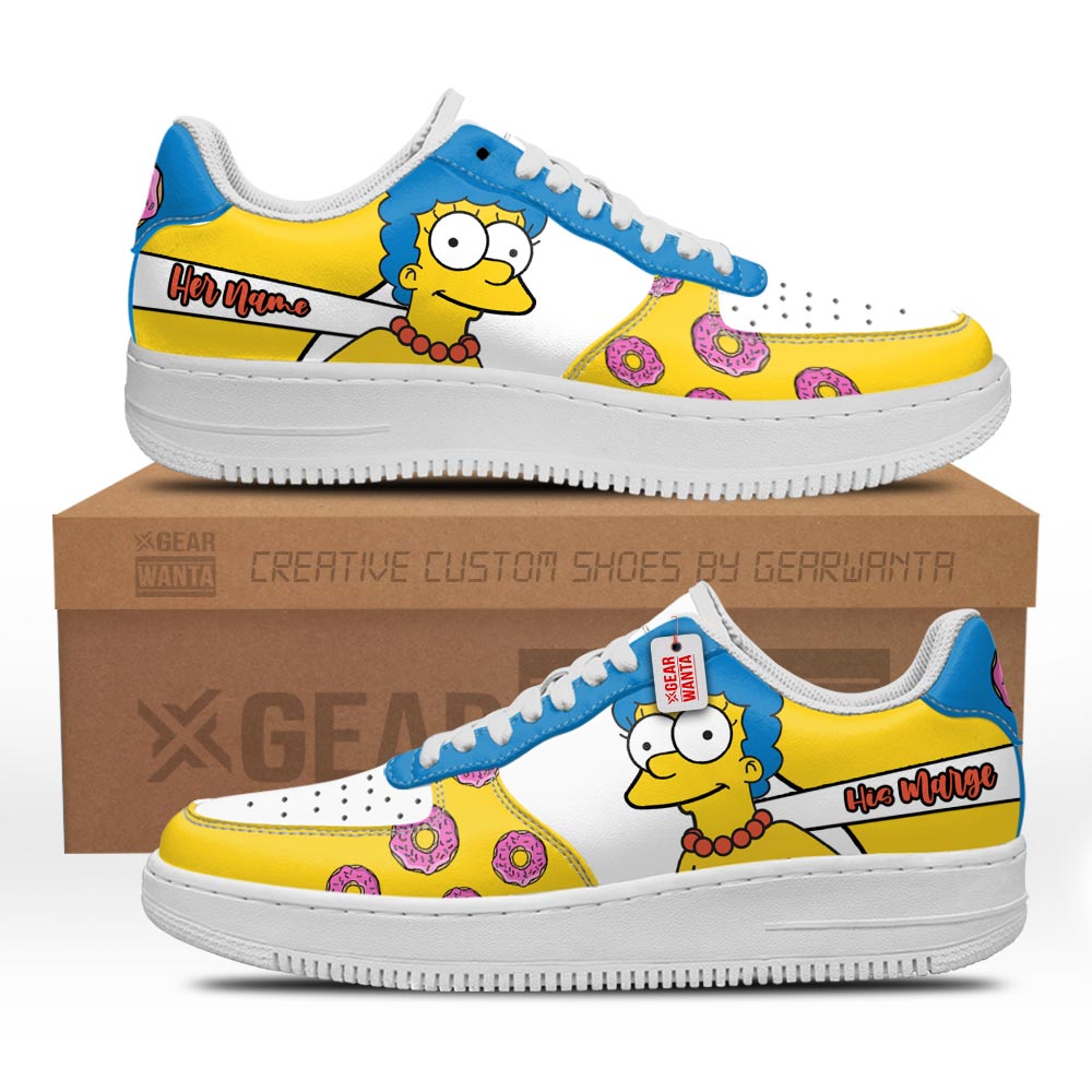 His Marge Air Sneakers His and Her Personalized Collection Perfectivy